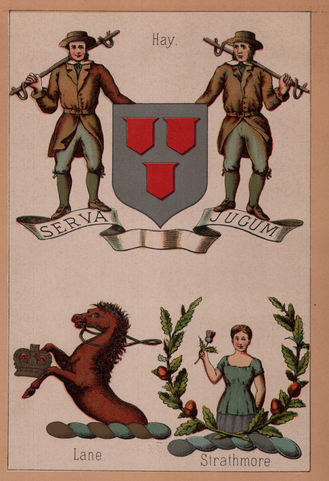 Debasement of Knights. - Tournaments — from Dame Heraldry (1886)