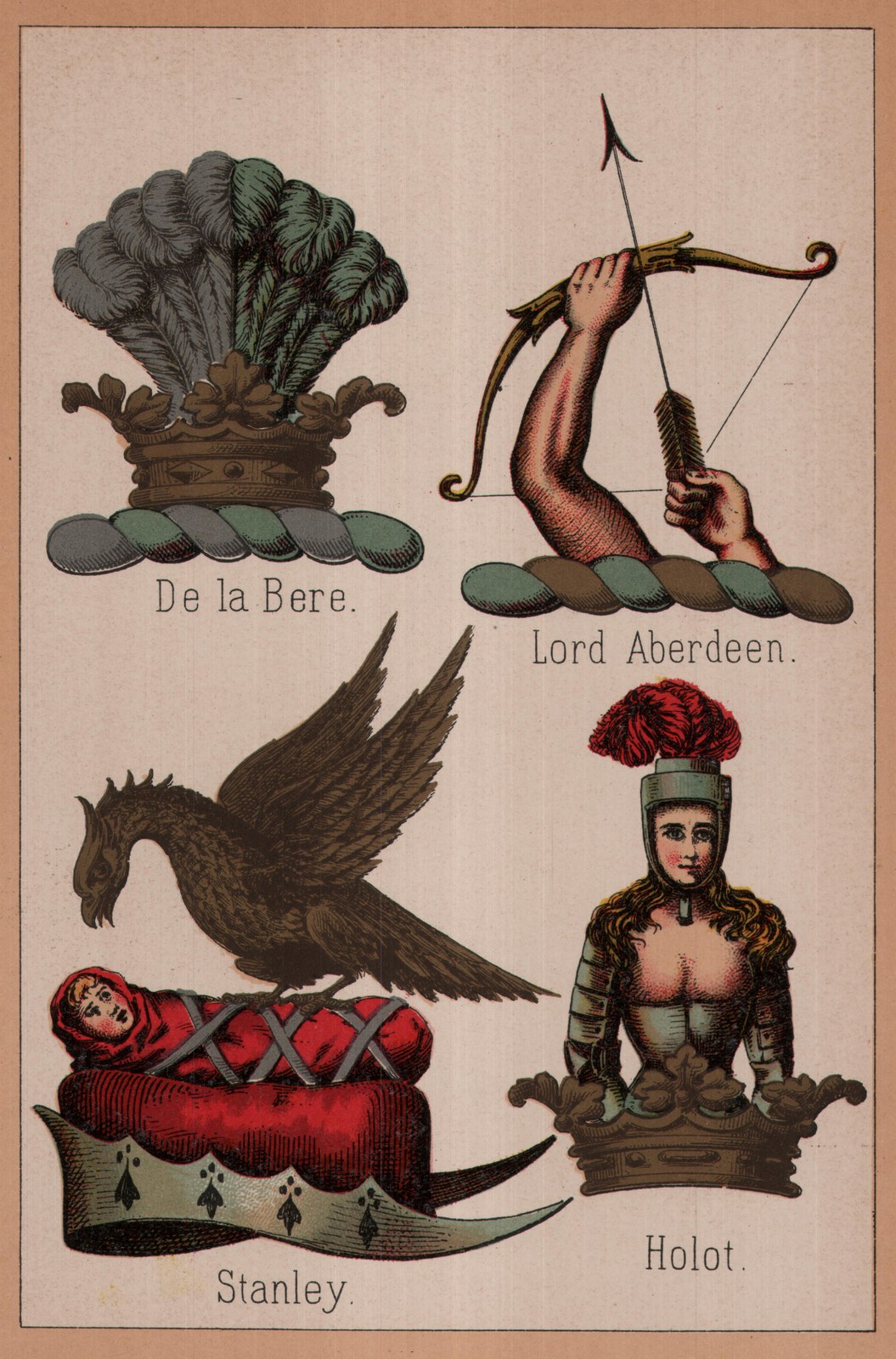 Stories About Flags, Continued, and Description of An: Cathedral — from Dame Heraldry (1886)