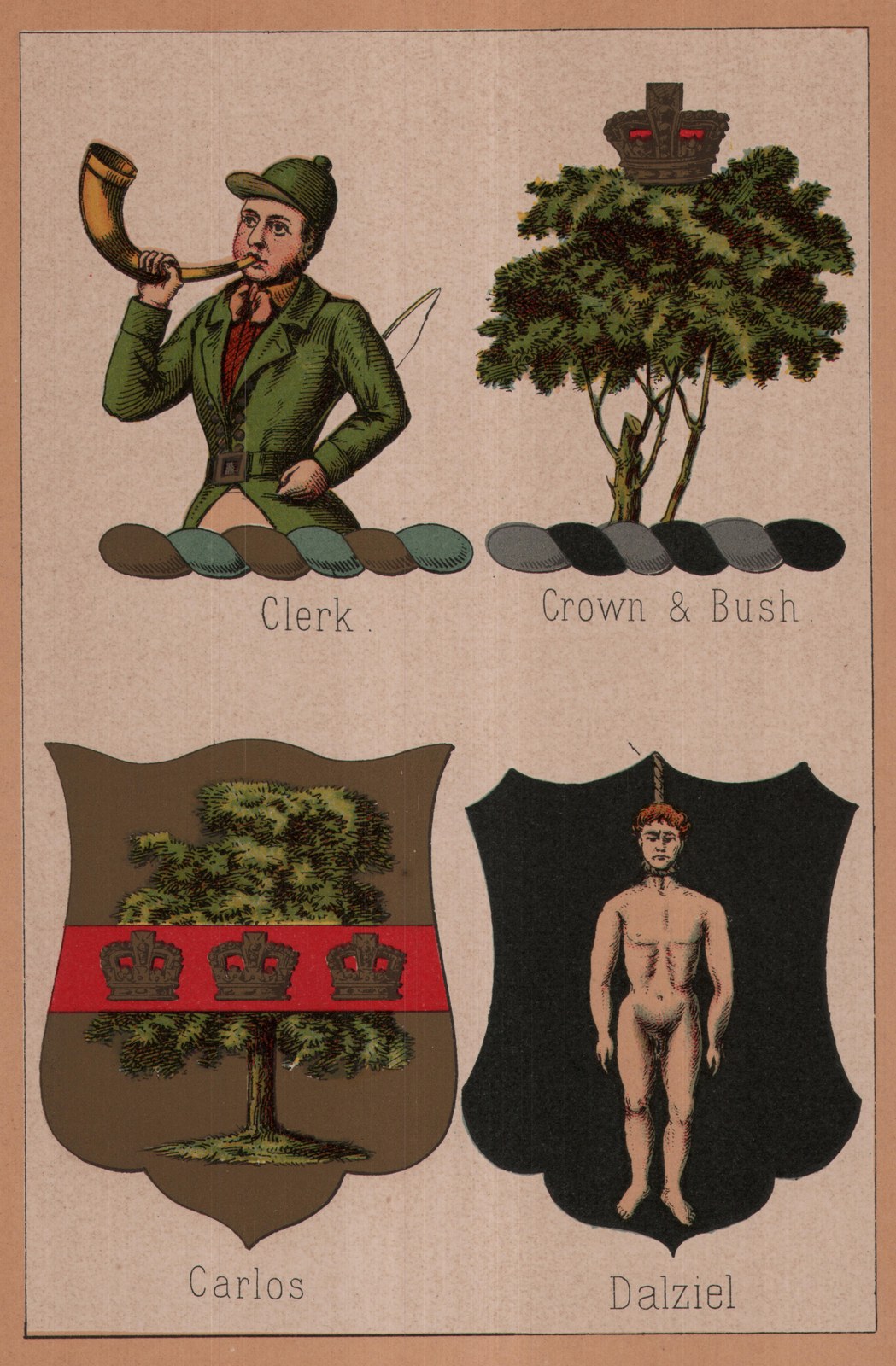 Decorations Taken from Other Sources — from Dame Heraldry (1886)