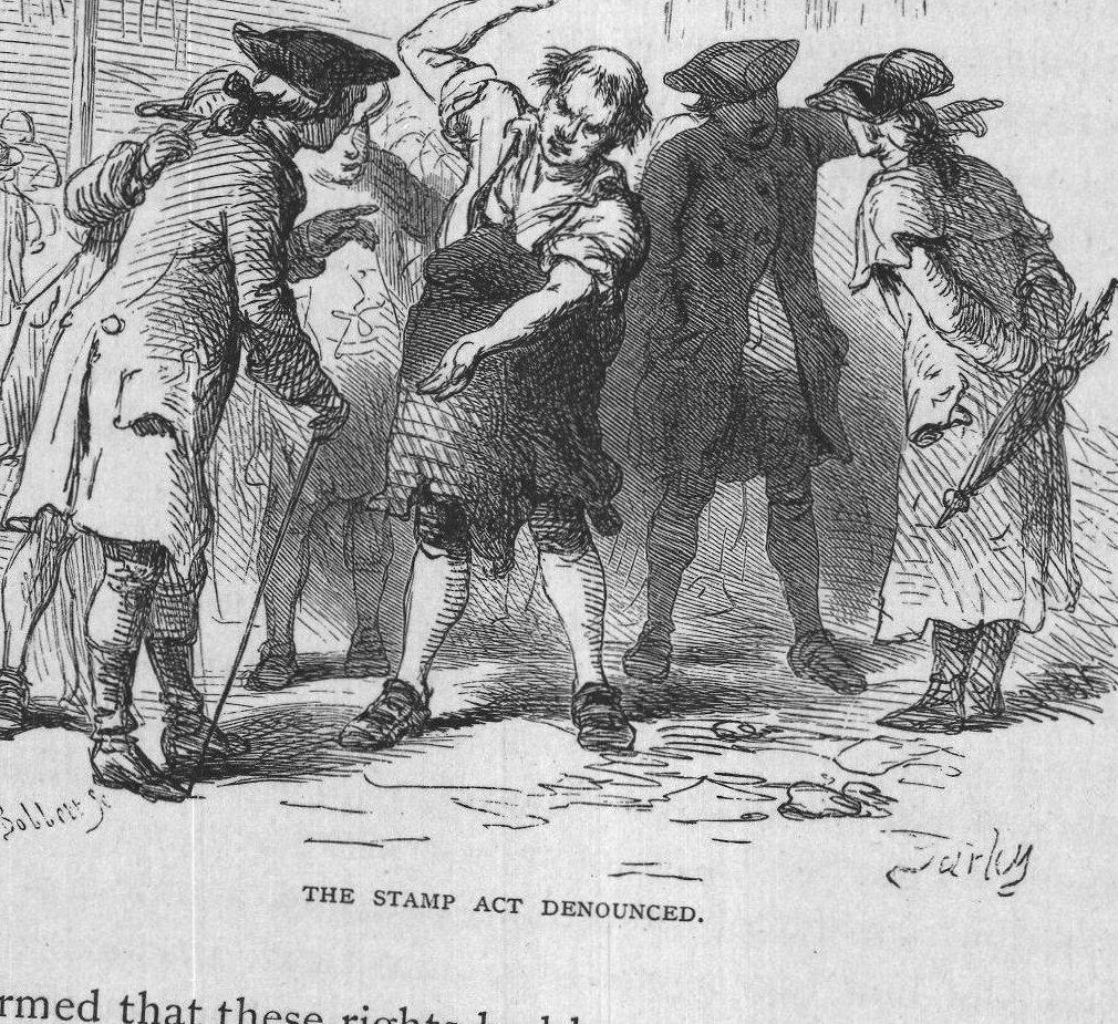 The Stamp Act Denounced.