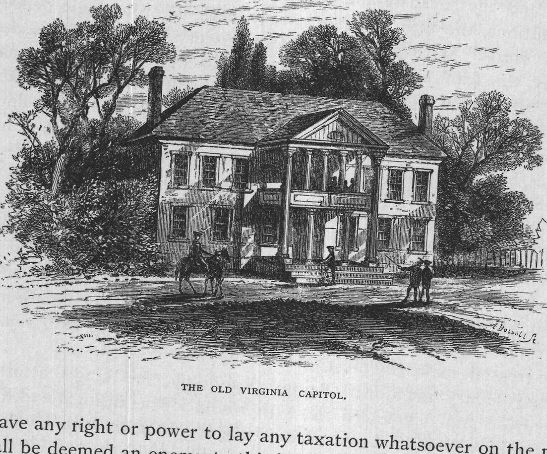 The Old Virginia Capitol.