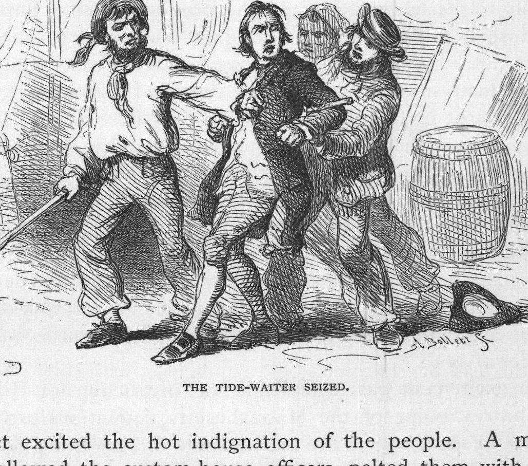 The Tide-Waiter Seized.