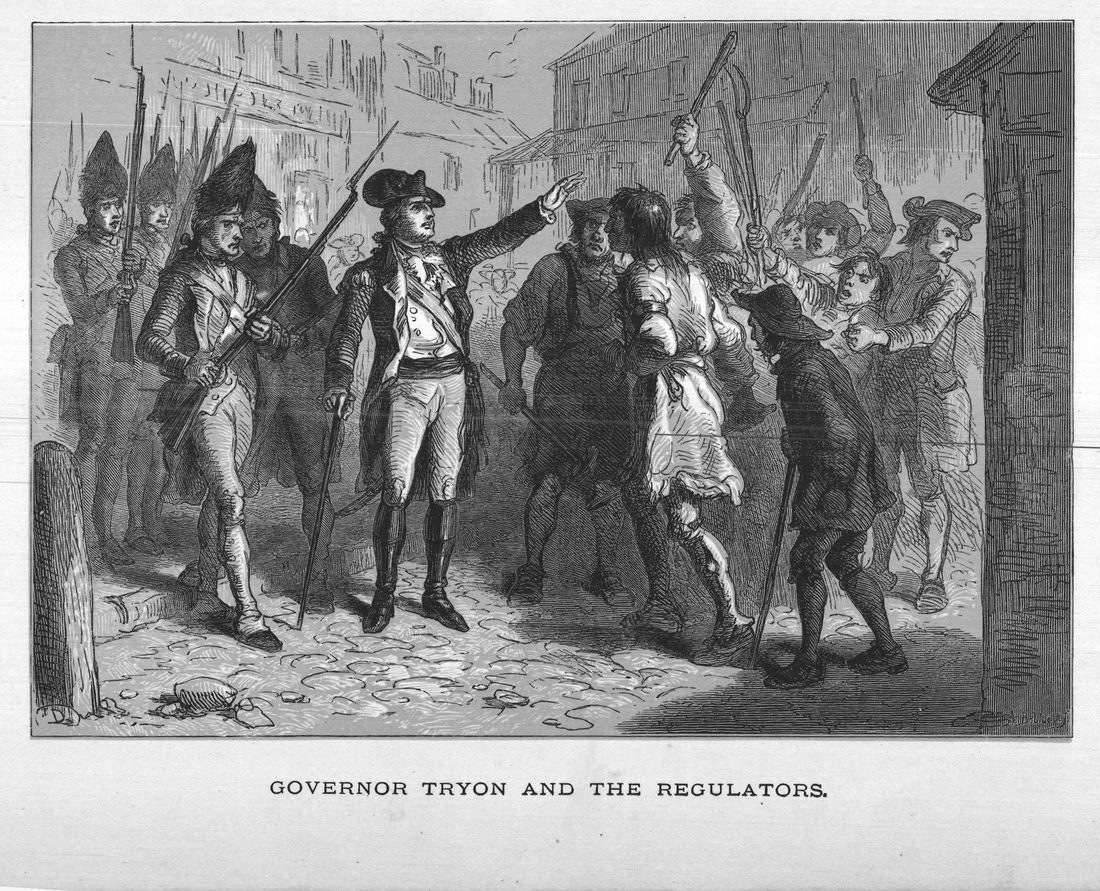 Governor Tryon and the Regulators.