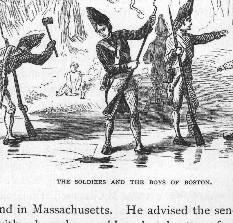 The Soldiers and the Boys of Boston.