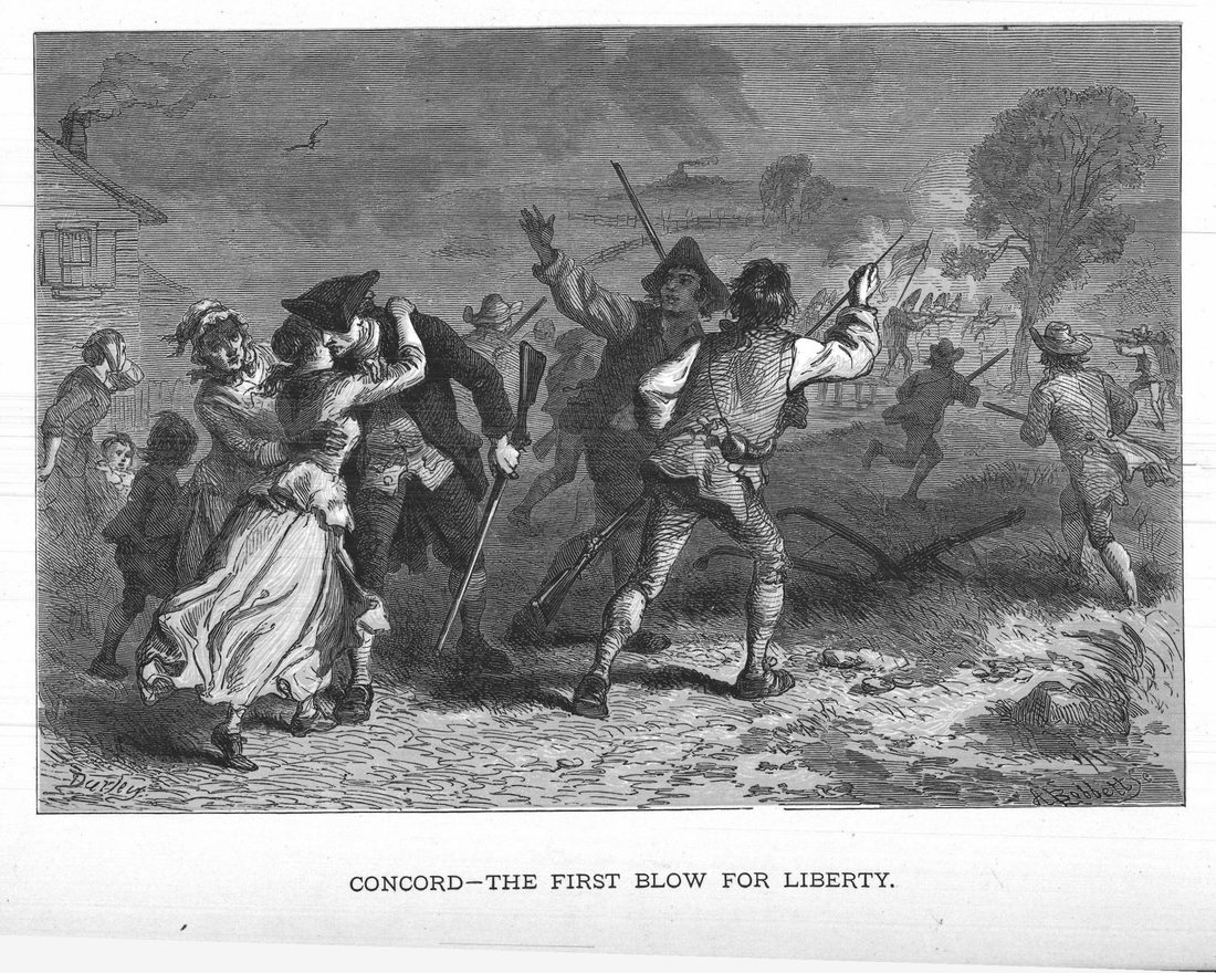 Concord—The First Blow for Liberty.