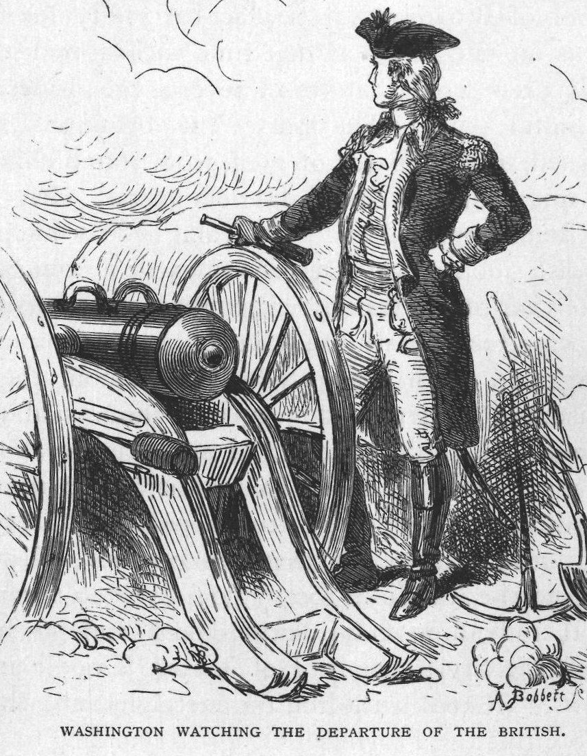 Washington Watching the Departure of the British.