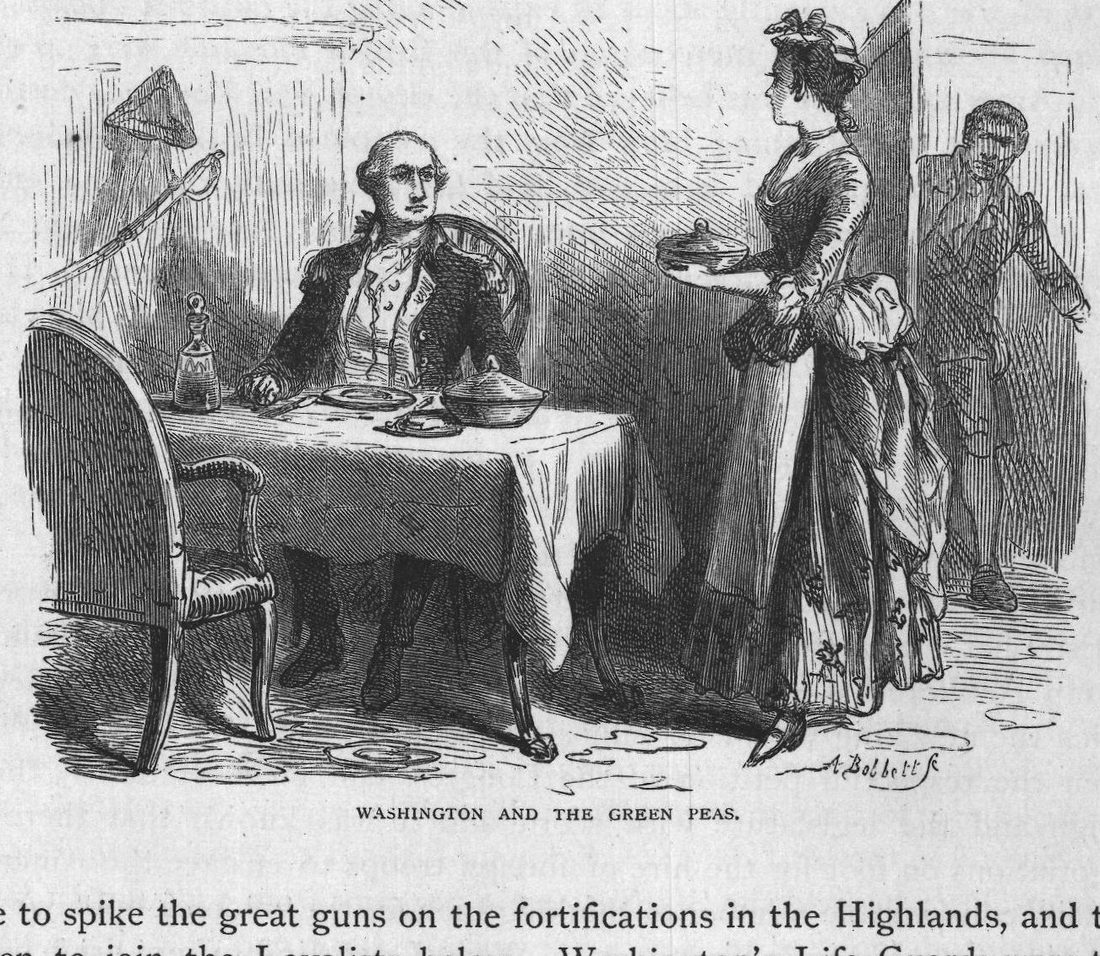 Washington and the Green Peas.