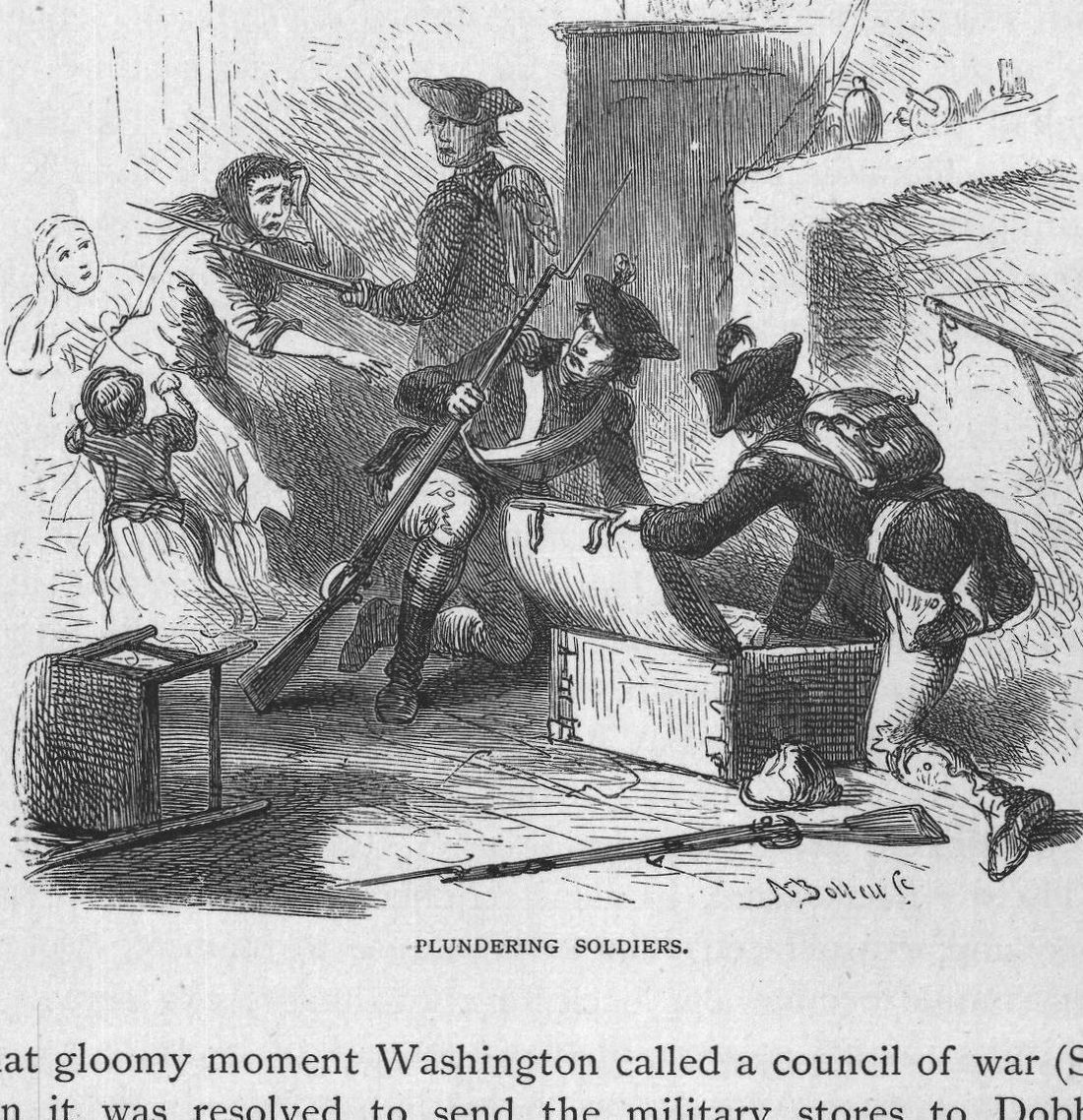Plundering Soldiers.