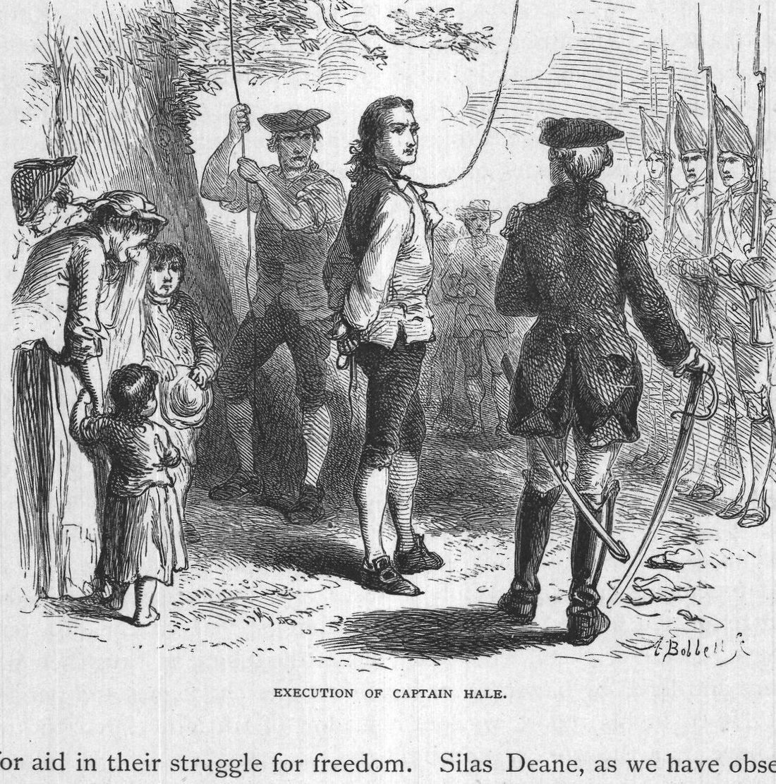 Execution of Captain Hale.