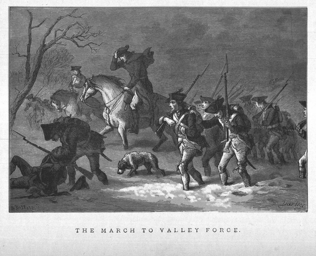 The March to Valley Forge.