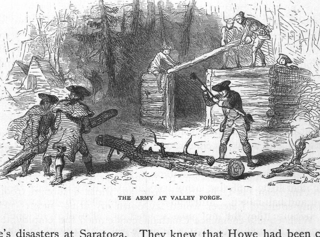 The Army at Valley Forge.