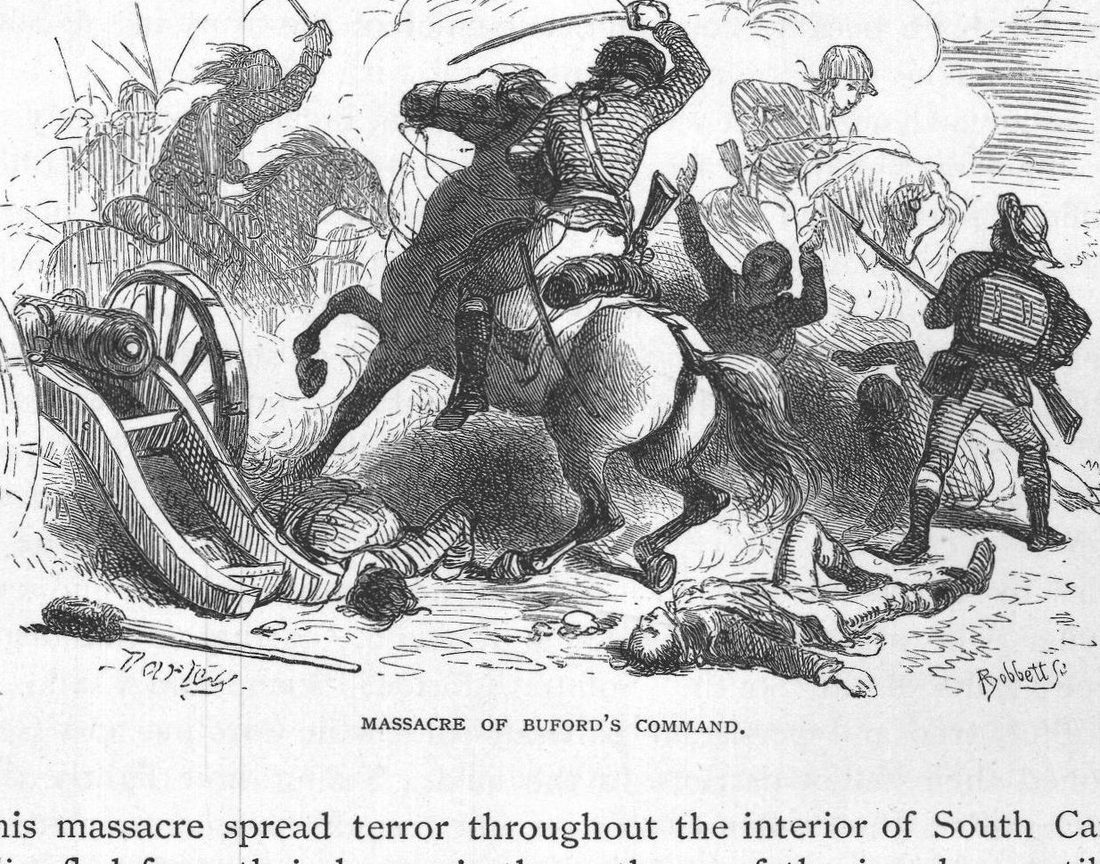 Massacre of Buford's Command.