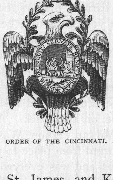 Order of the Cincinnati.