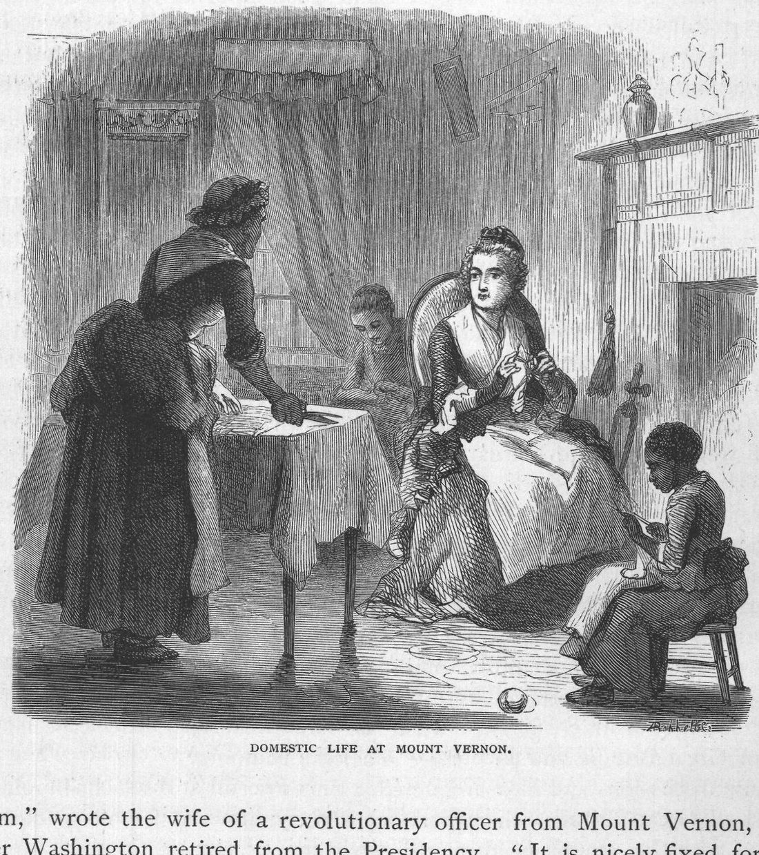Domestic Life at Mount Vernon.