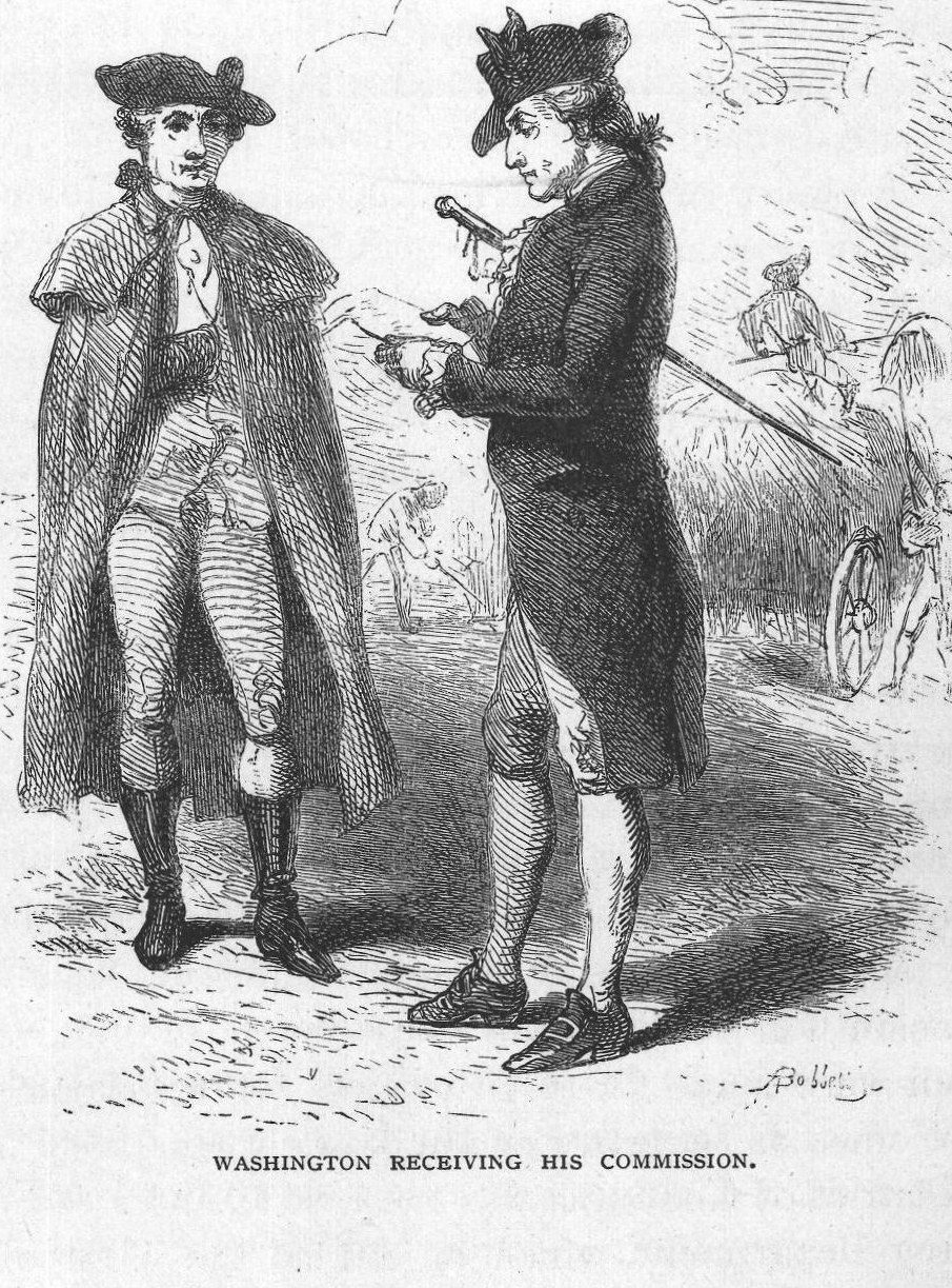 Washington Receiving his Commission.