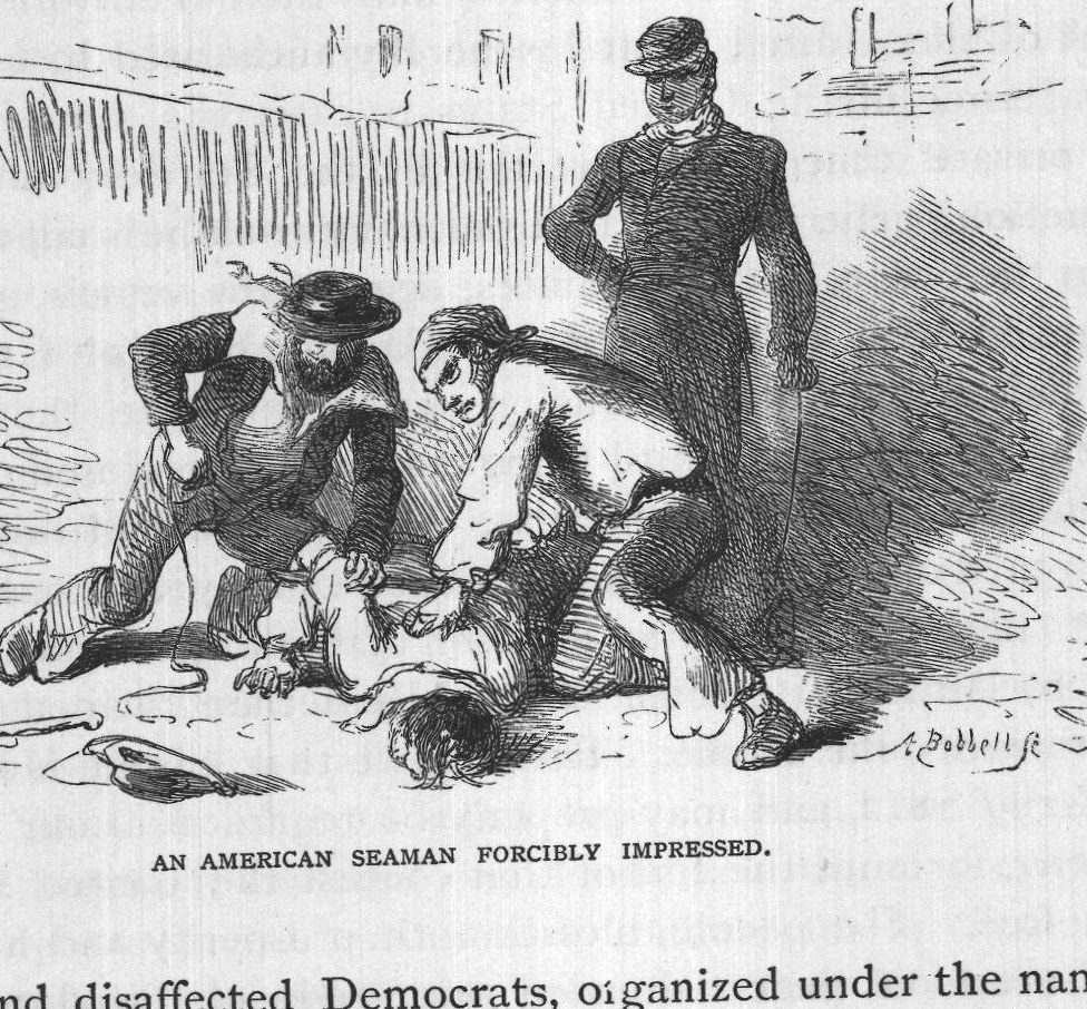 An American Seaman Forcibly Impressed.