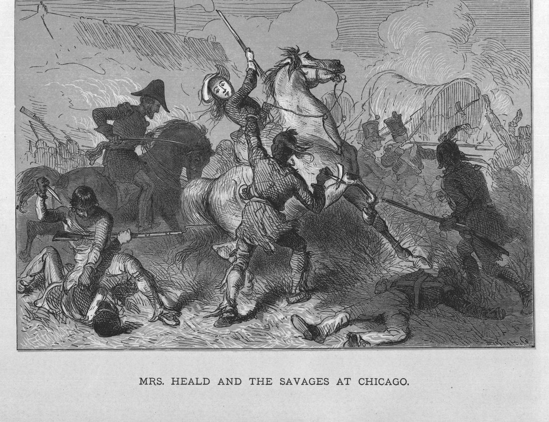 Mrs. Heald and the Savages at Chicago.