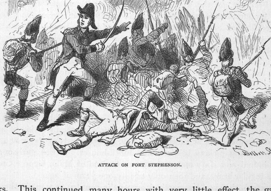 Attack on Fort Stephenson.