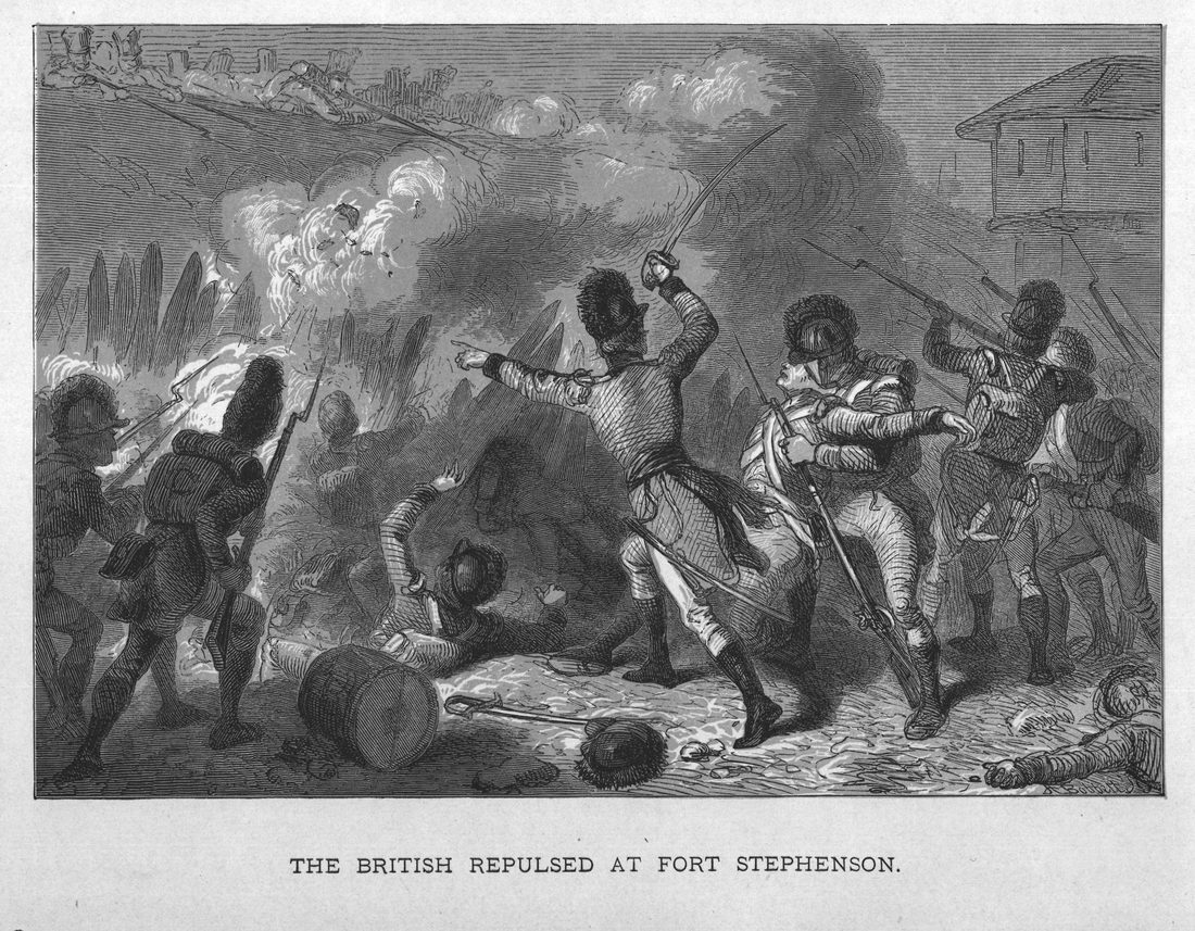 The British Repulsed at Fort Stephenson.