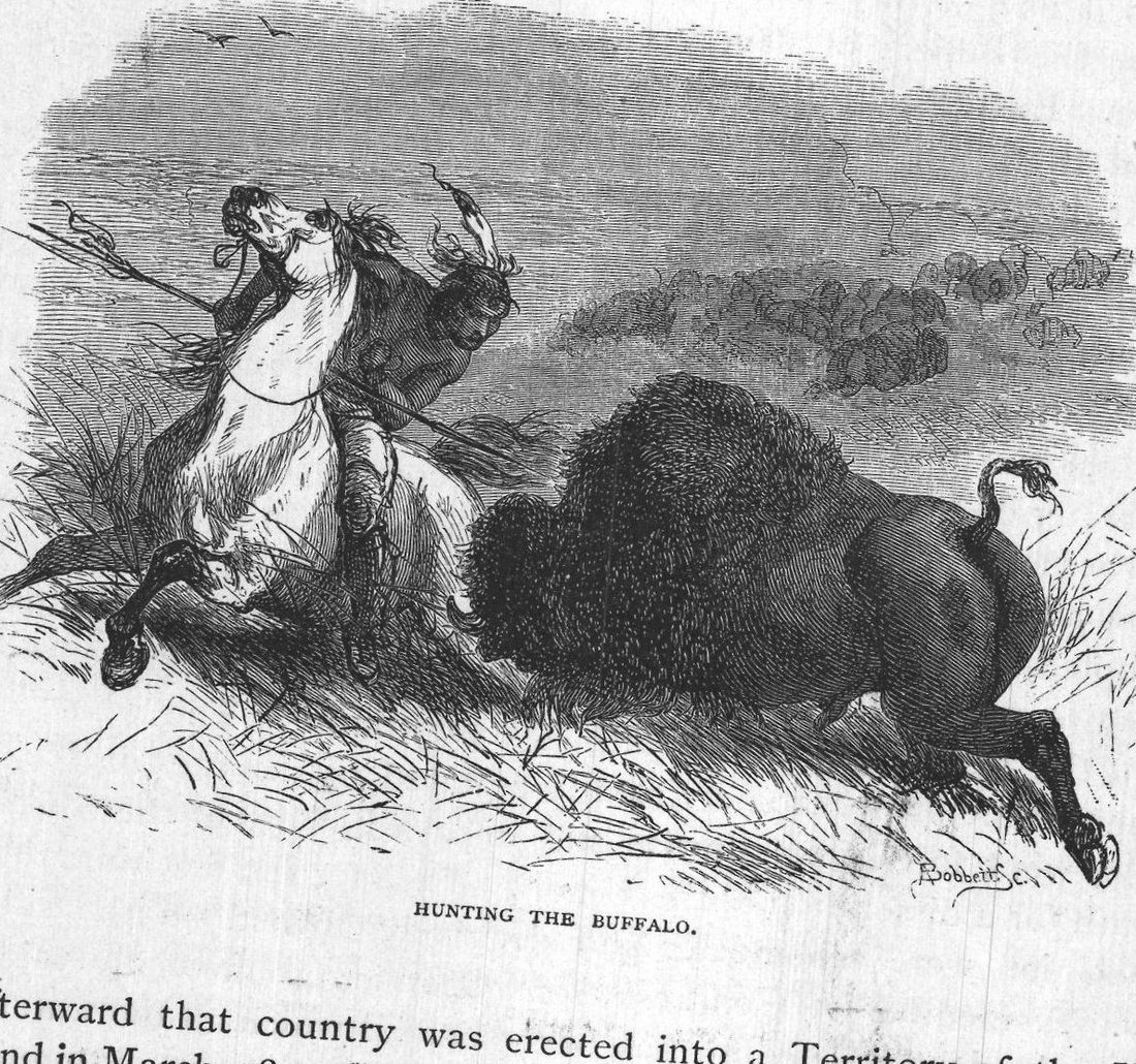 Hunting the Buffalo.