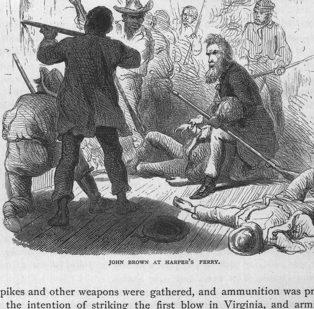 John Brown at Harper's Ferry.