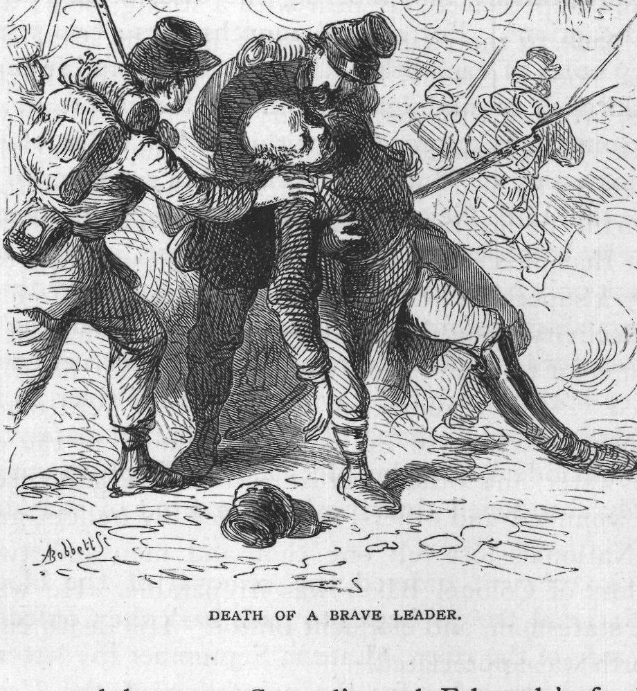 Death of a Brave Leader.