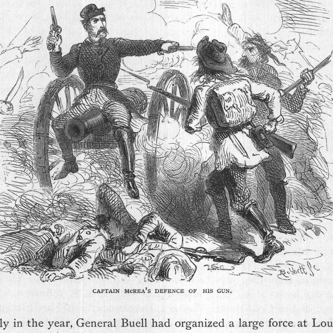Captain Mcrea's Defence of his Gun.