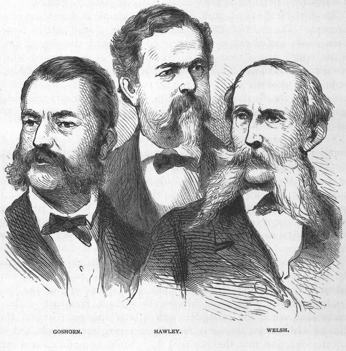 Goshorn. Hawley. Welsh.