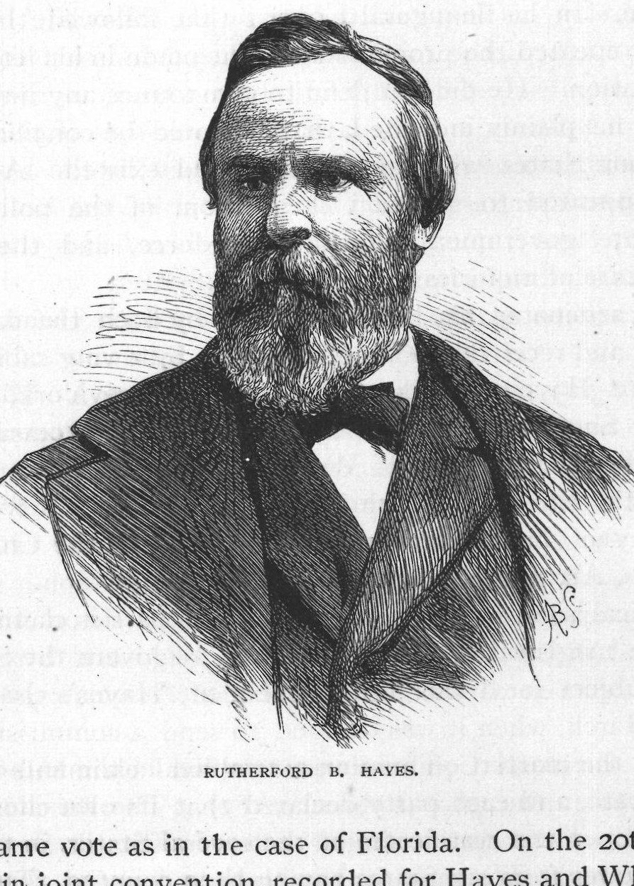 Rutherford B. Hayes.