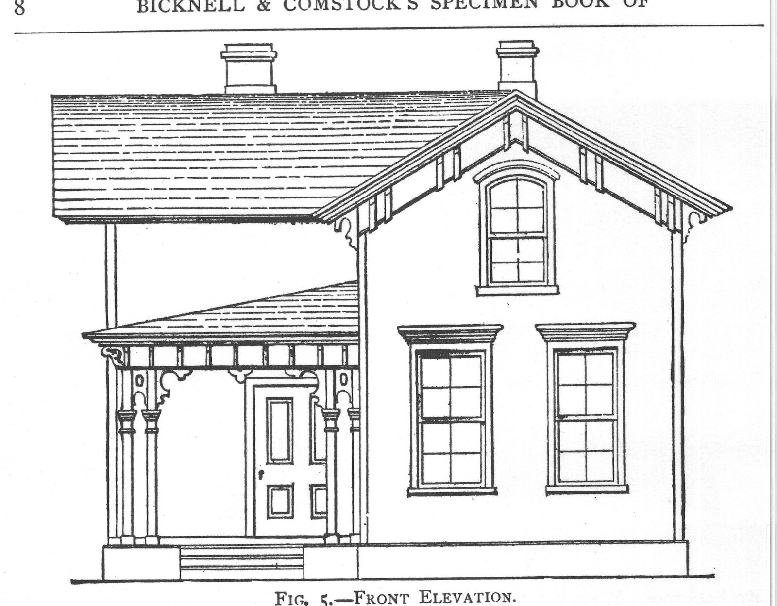 FIG. 5.-FRONT ELEVATION.