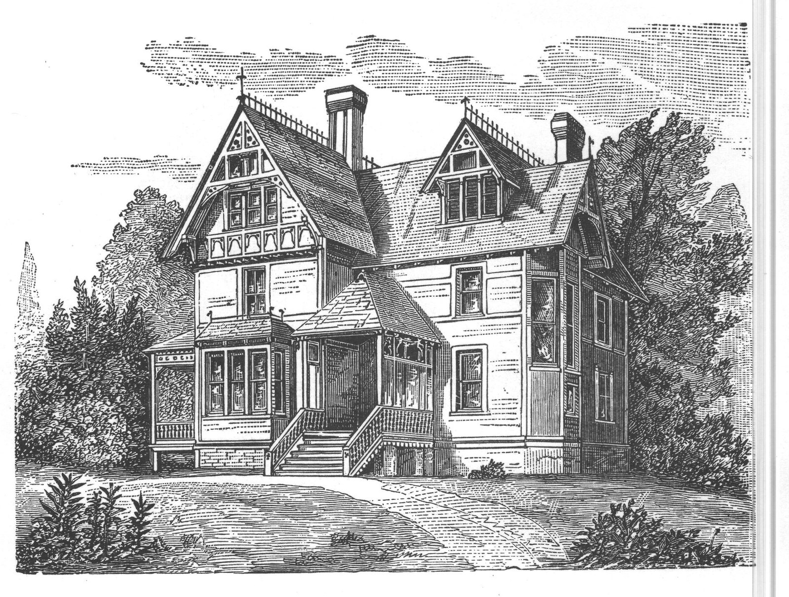A PICTURESQUE COUNTRY VILLA.