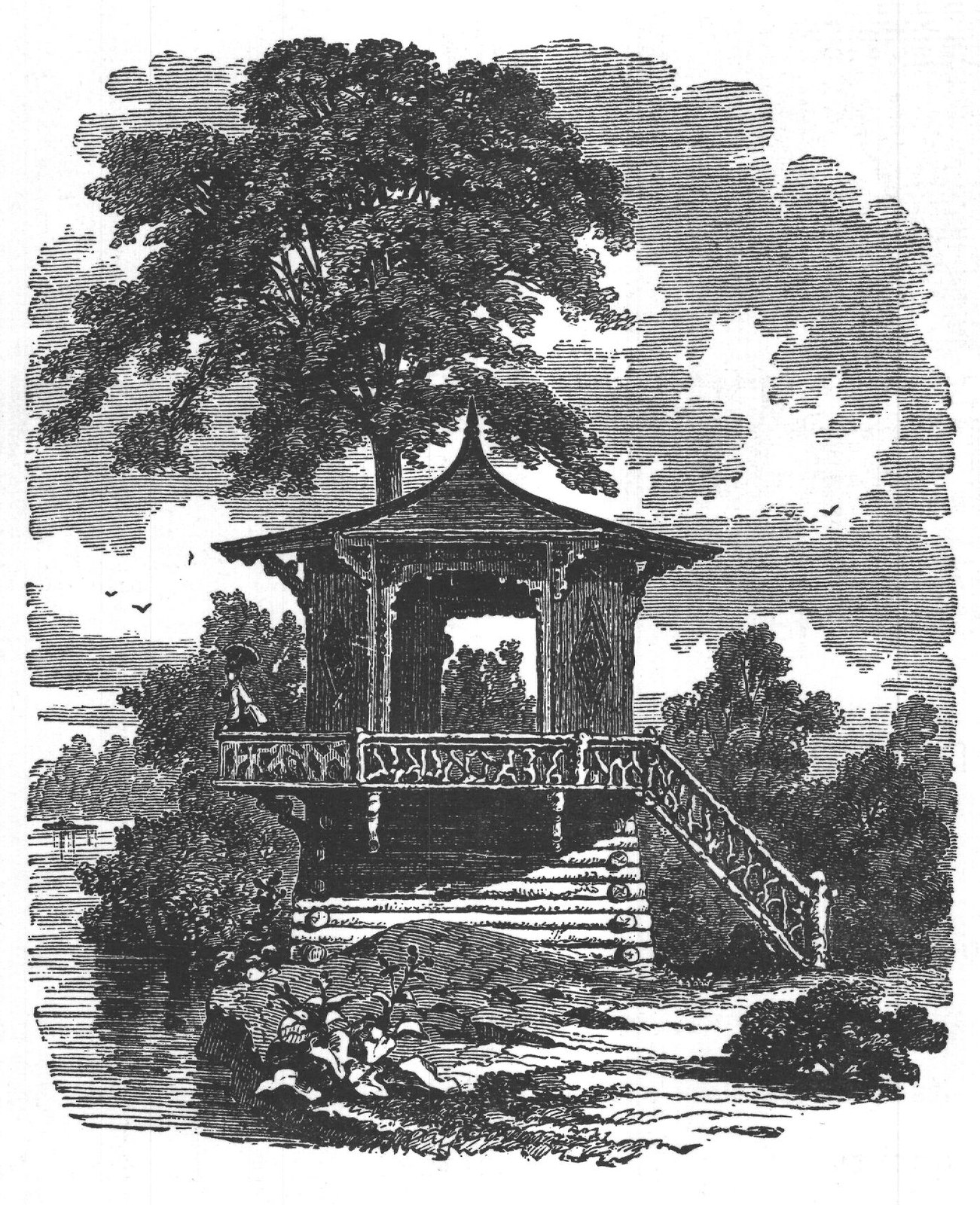 RUSTIC PAVILION.