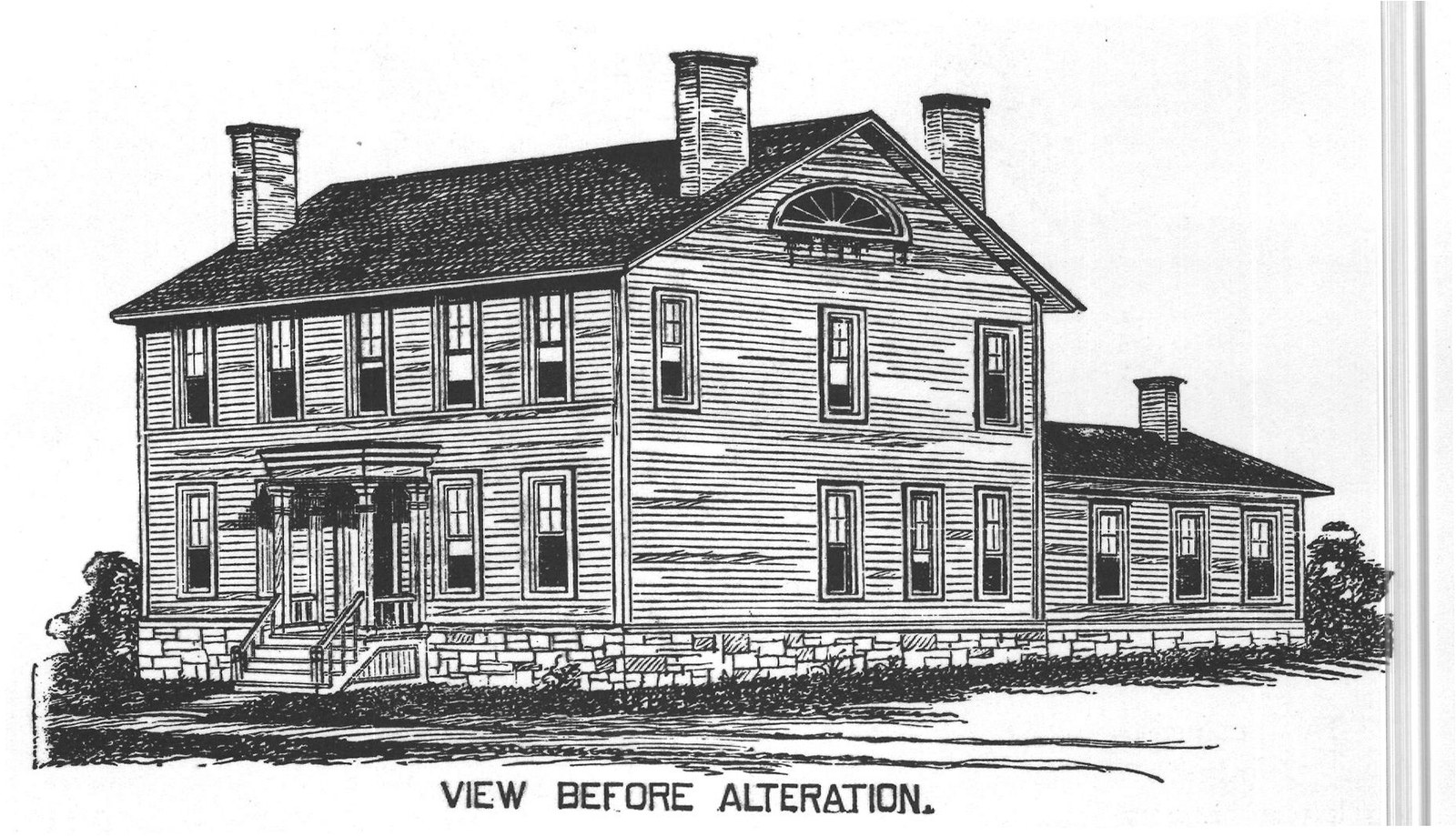 VIEW BEFORE ALTERATION.