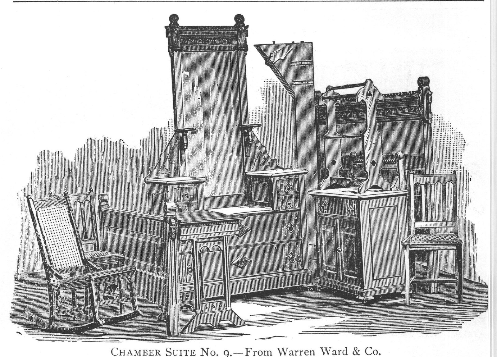 CHAMBER SUITE No. 9.- From Warren Ward & Co.