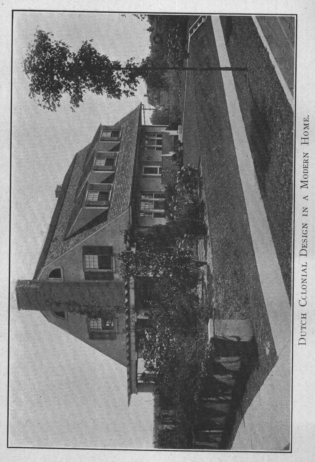 Dutch Colonial Design in a Modern Home — from The Book of Little Houses (1914)