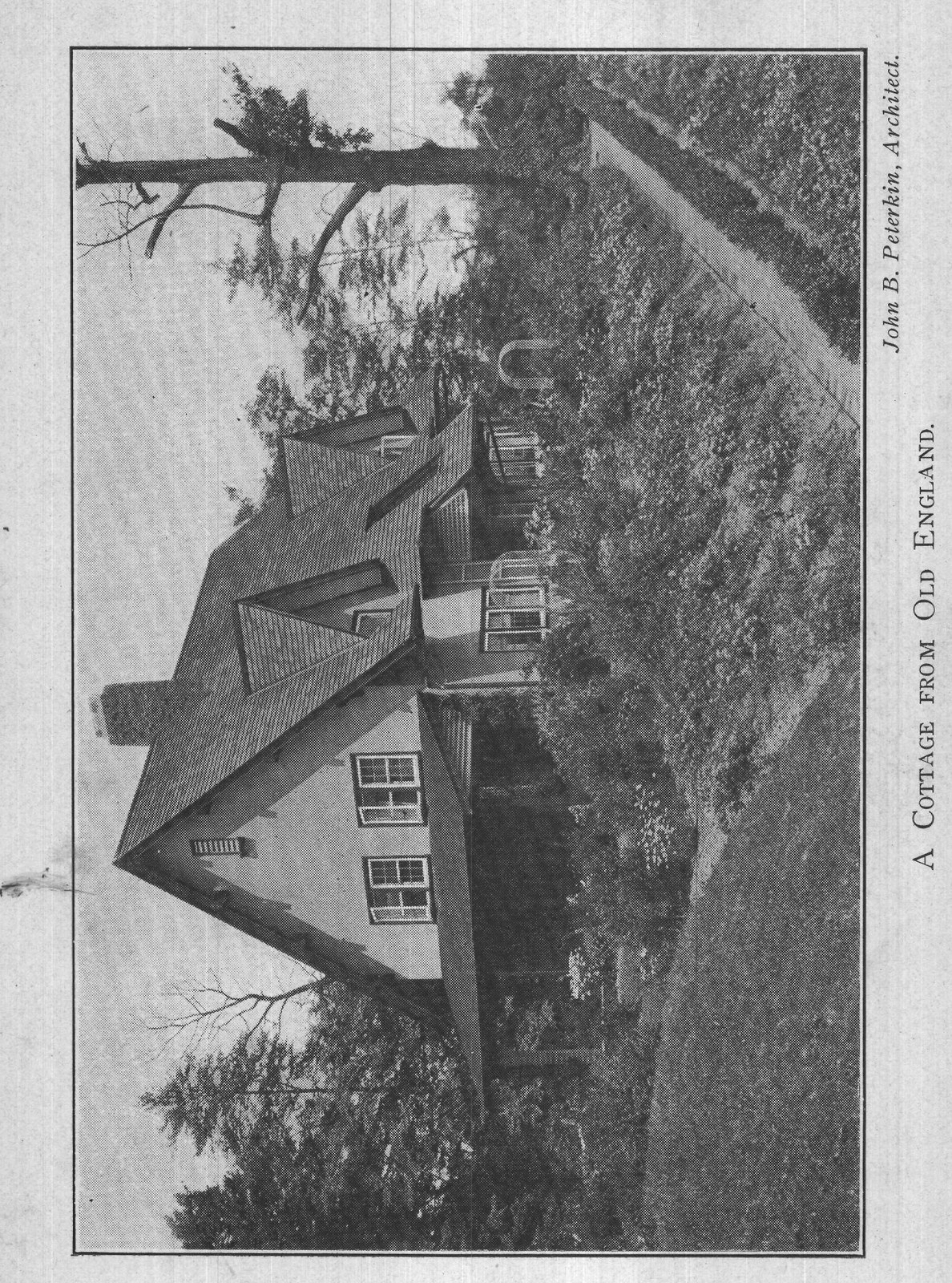 A COTTAGE FROM OLD ENGLAND.