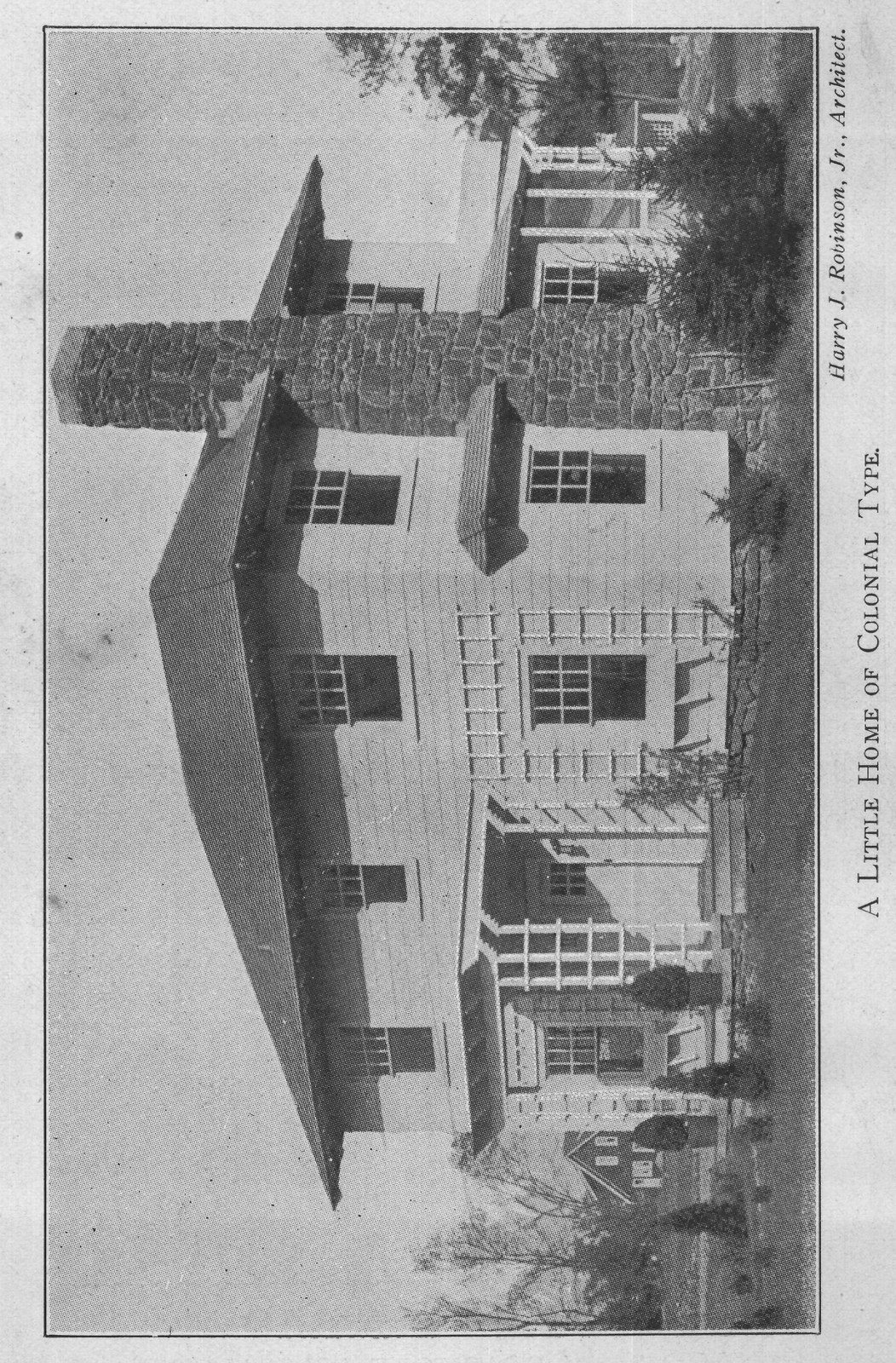 Harry J. Robinson, Jr., Architect.