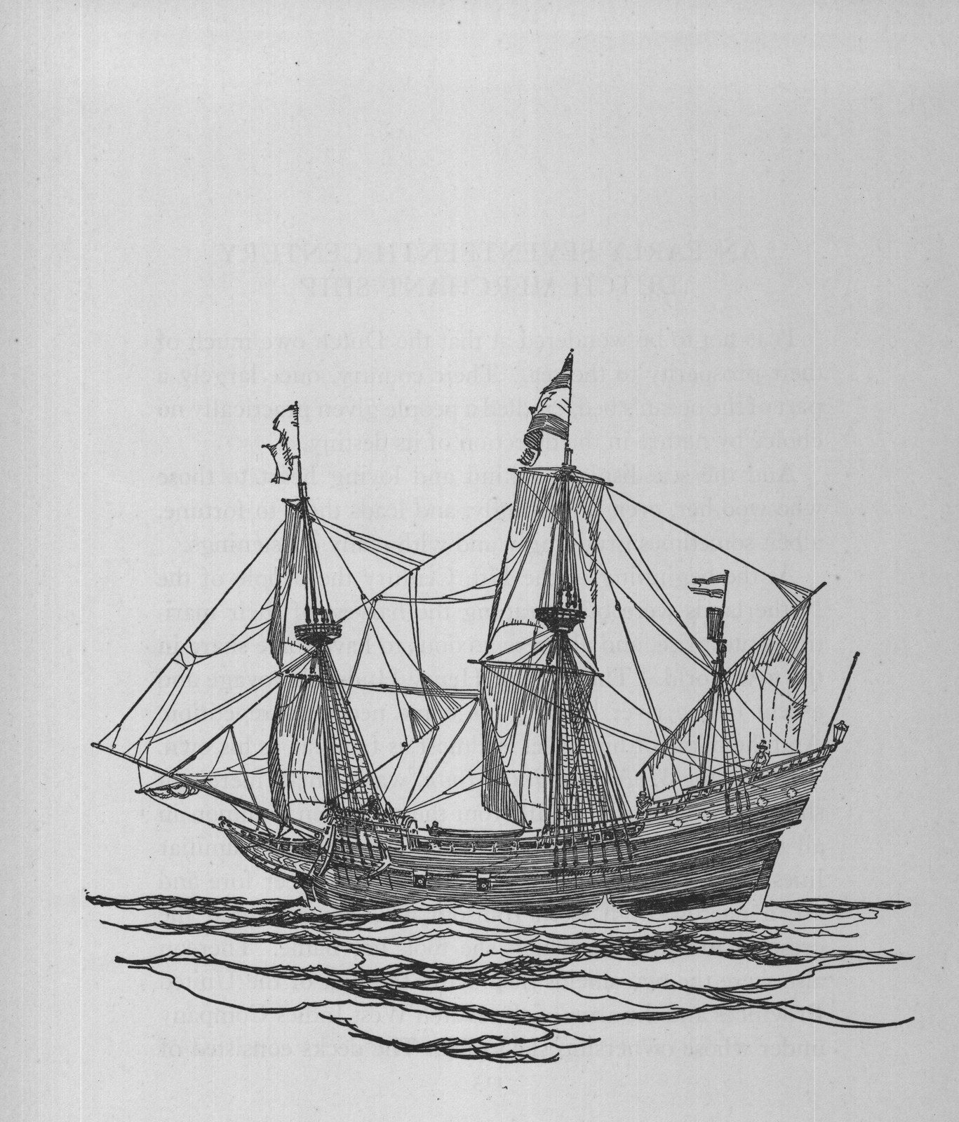 An Early Seventeenth Century Dutch Merchant Ship — the plate from the book