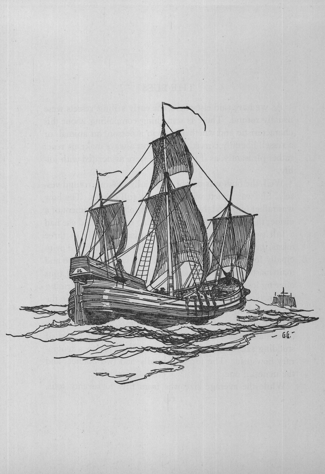 The Buss — the plate from the book
