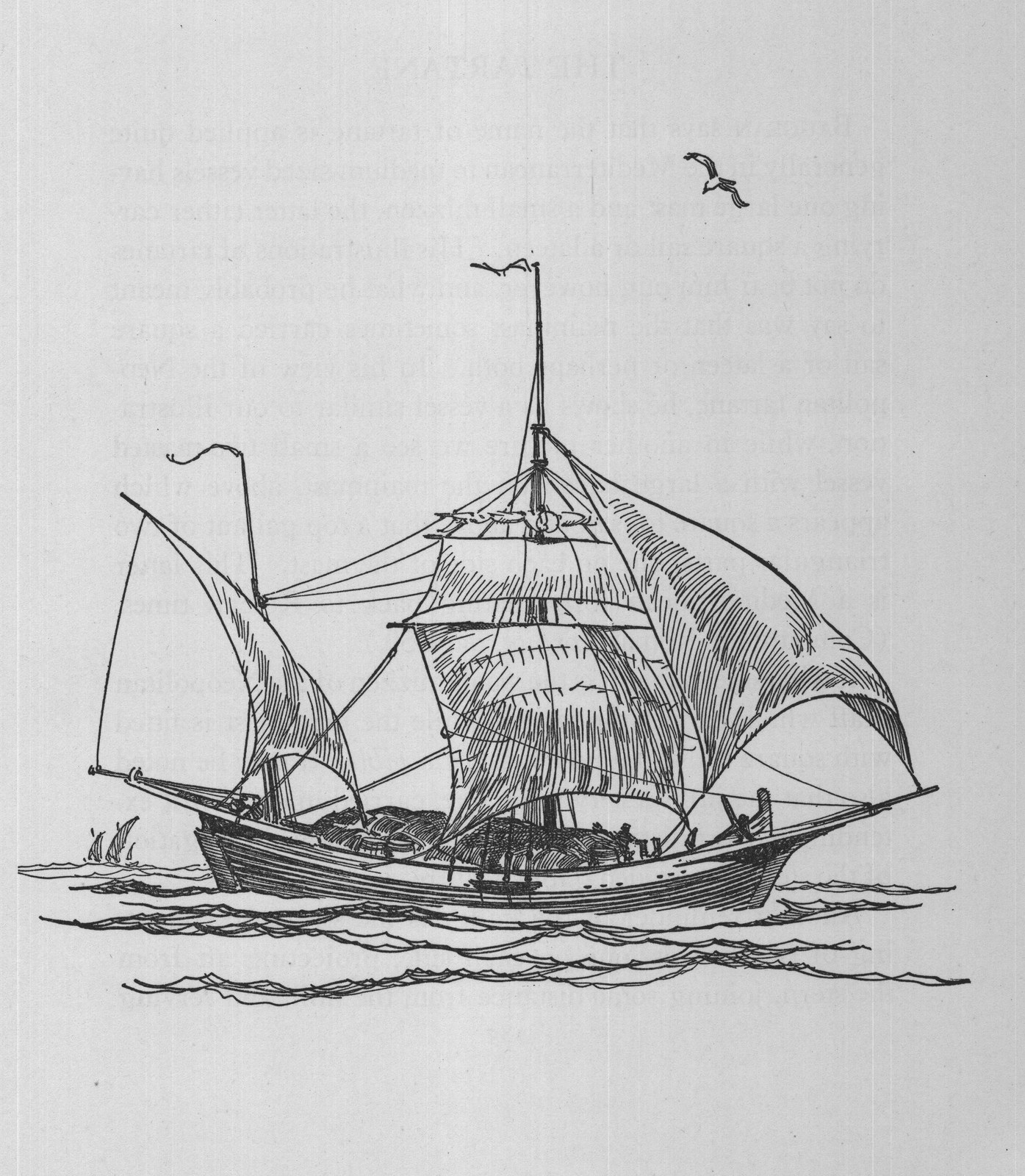 The Tartane — the plate from the book