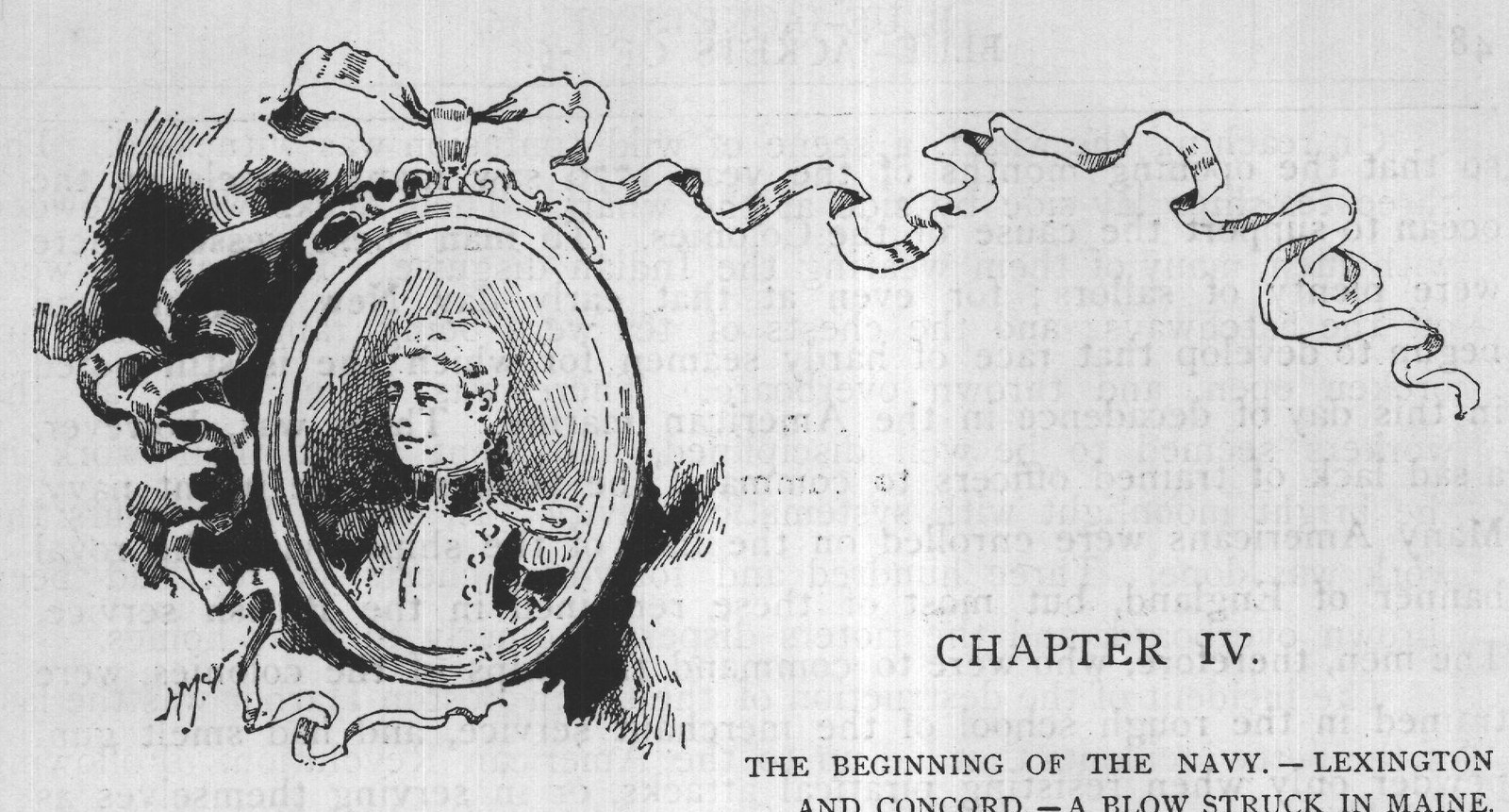 THE BEGINNING OF THE NAVY. - LEXINGTON
