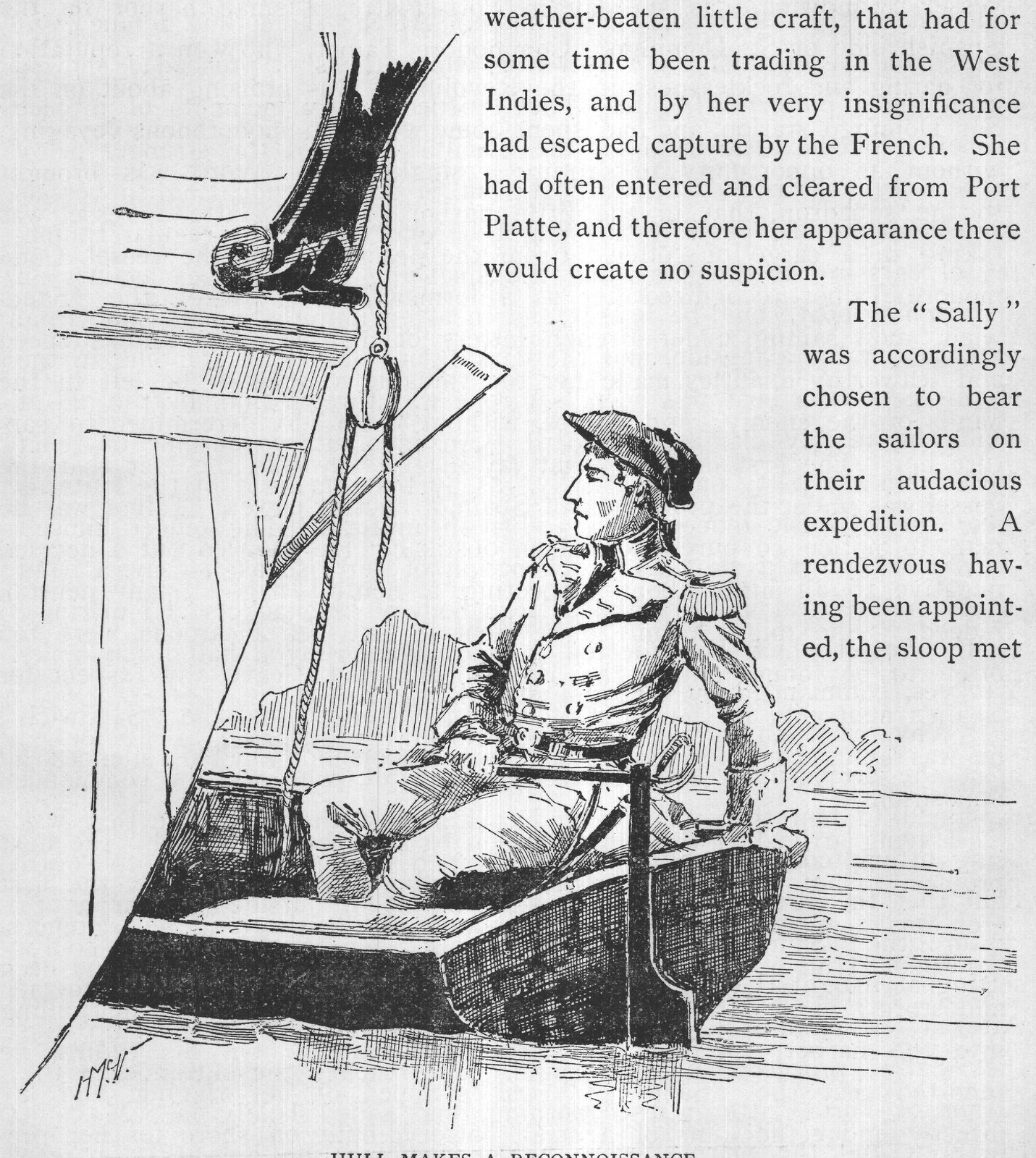 HULL MAKES A RECONNOISSANCE.