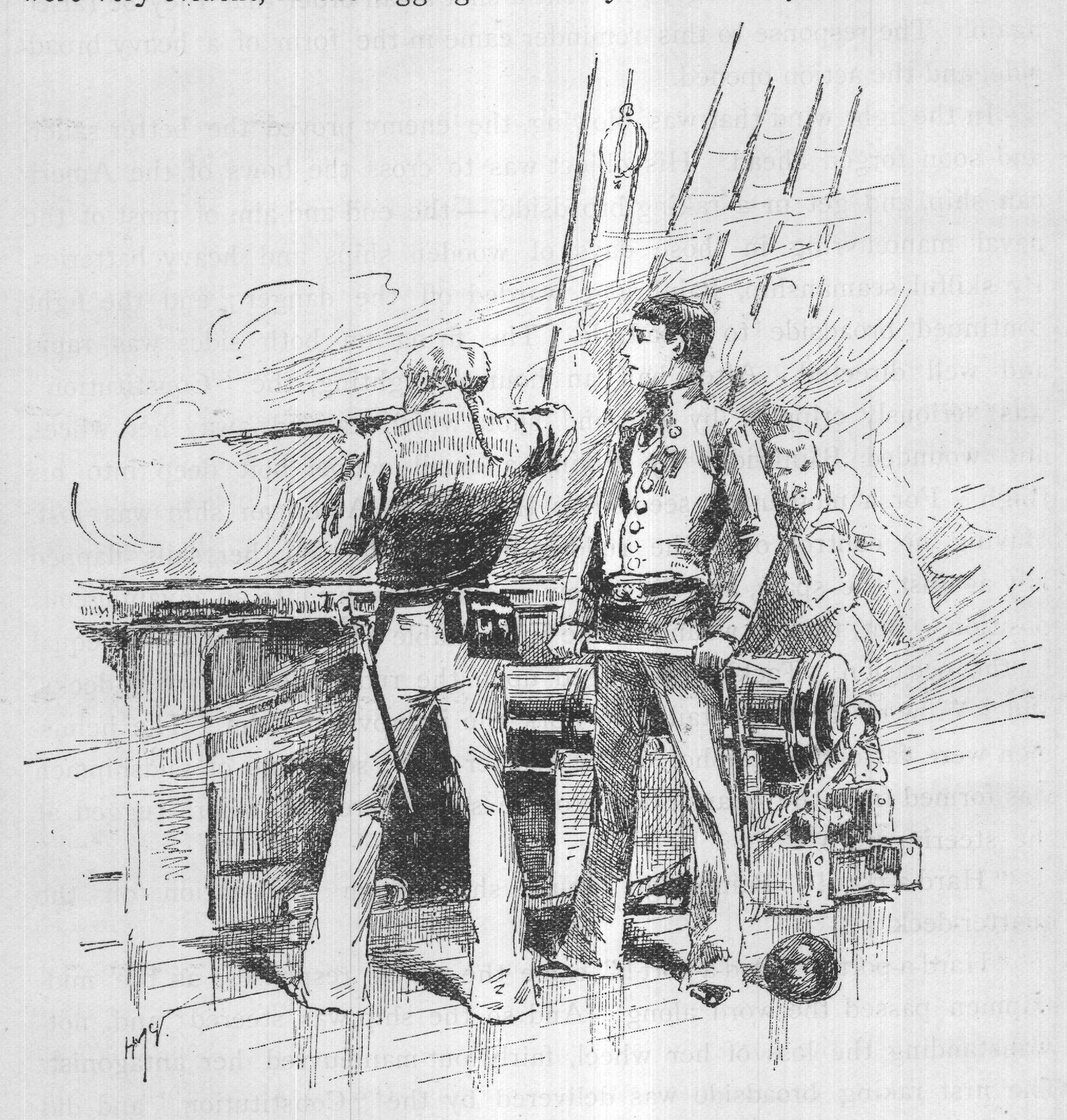 MARINES PICKING OFF THE ENEMY.